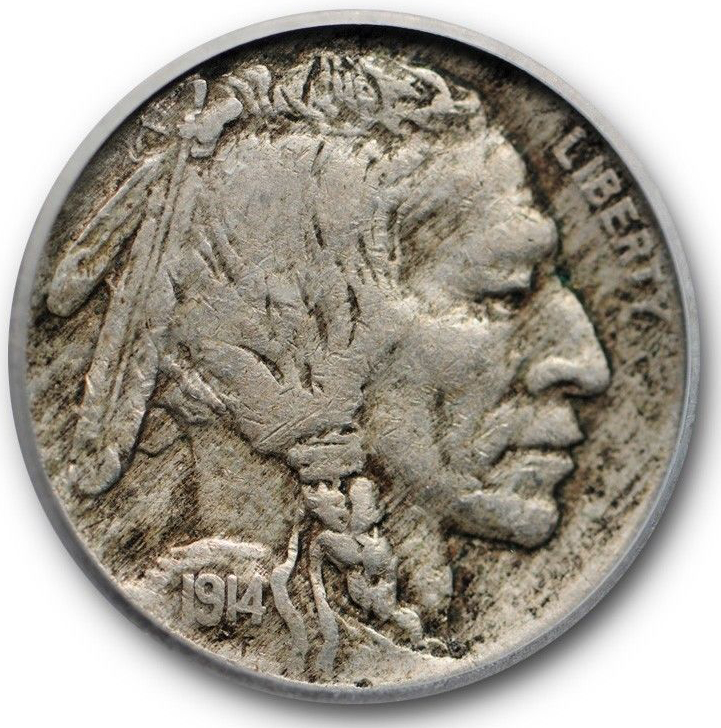 1914-3 Buffalo Nickel
